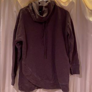 Turtleneck sweatshirt